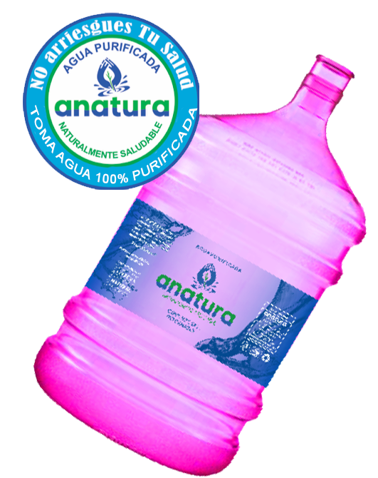 agua purificada